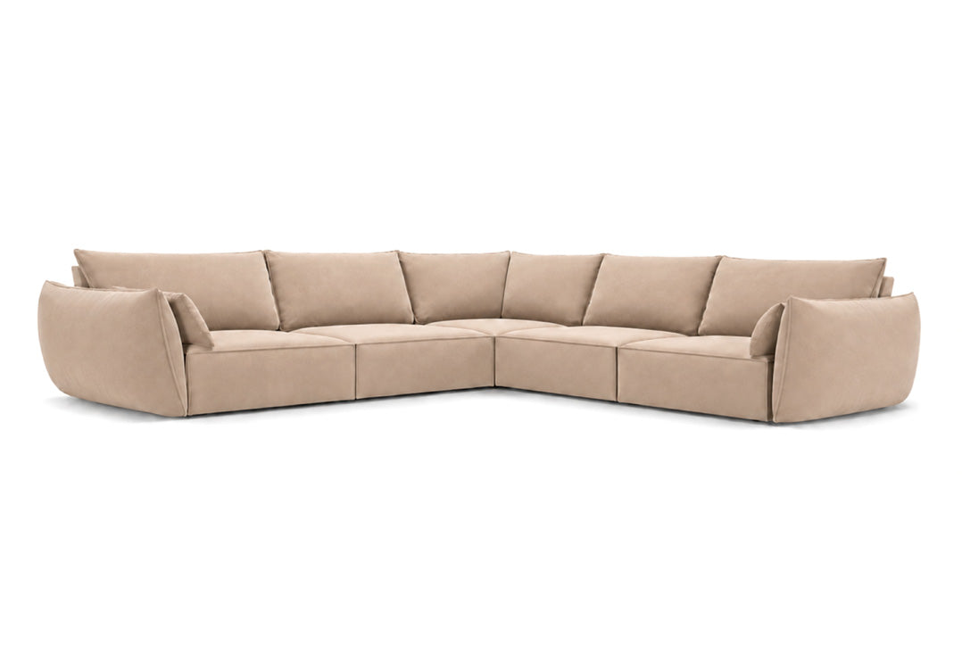 Nuvola L Maxi designer sofa in velvet