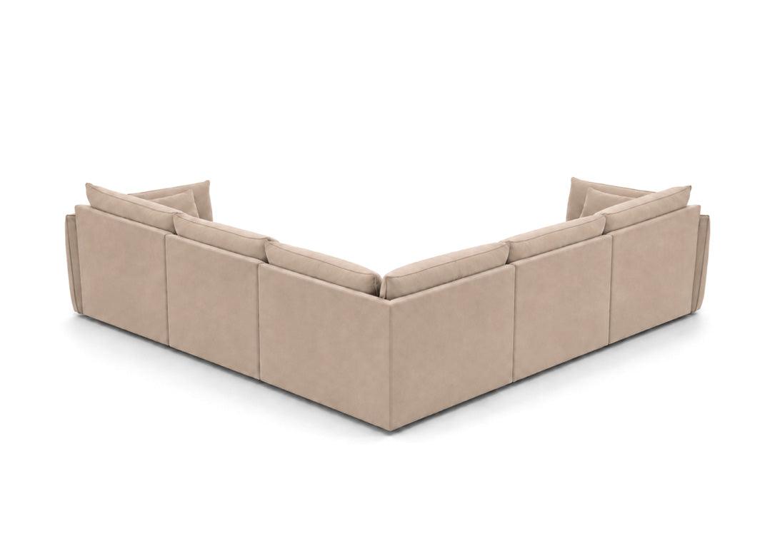 Nuvola L Maxi designer sofa in velvet