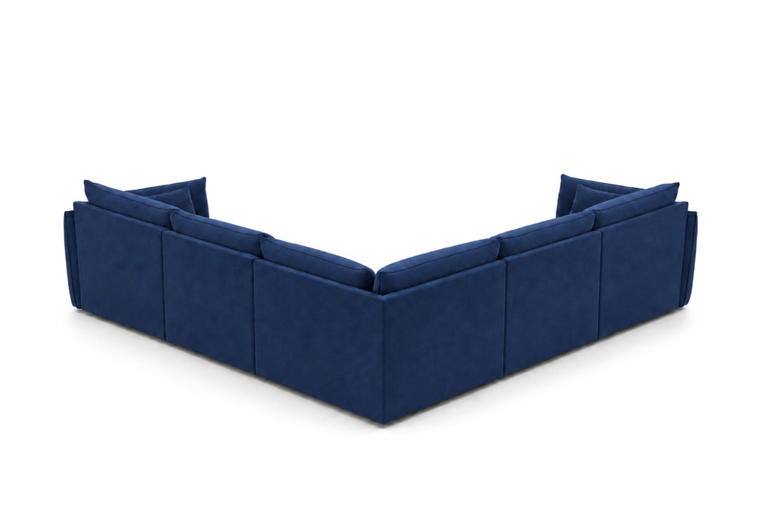 Nuvola L Maxi designer sofa in velvet