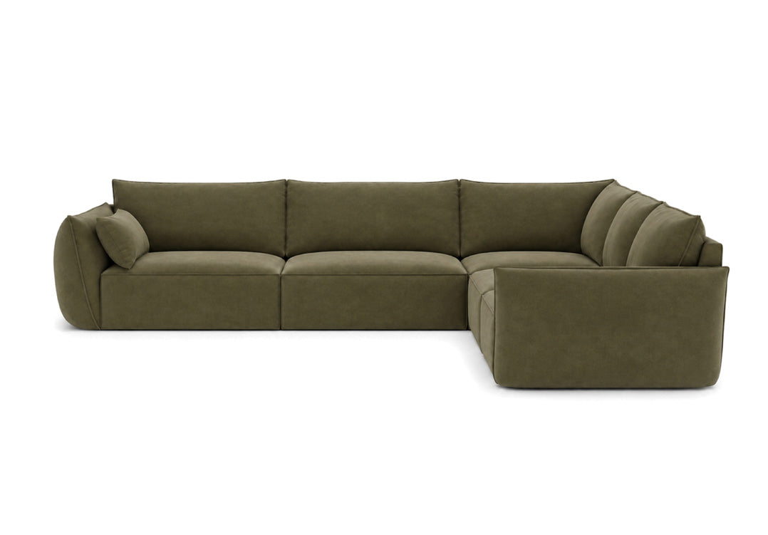 Nuvola L Maxi designer sofa in velvet