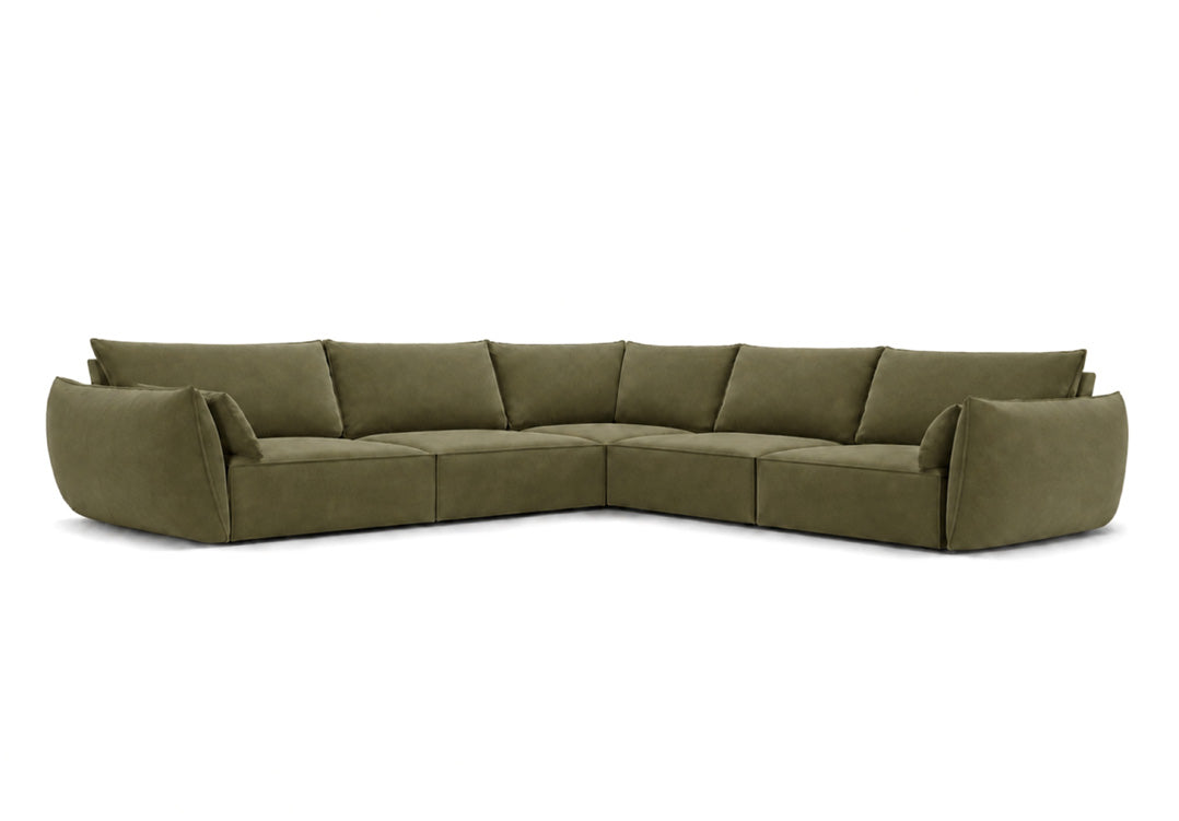 Nuvola L Maxi designer sofa in velvet