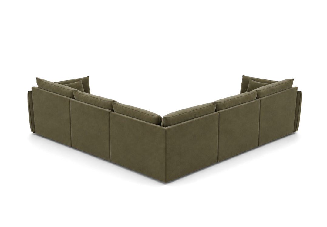 Nuvola L Maxi designer sofa in velvet