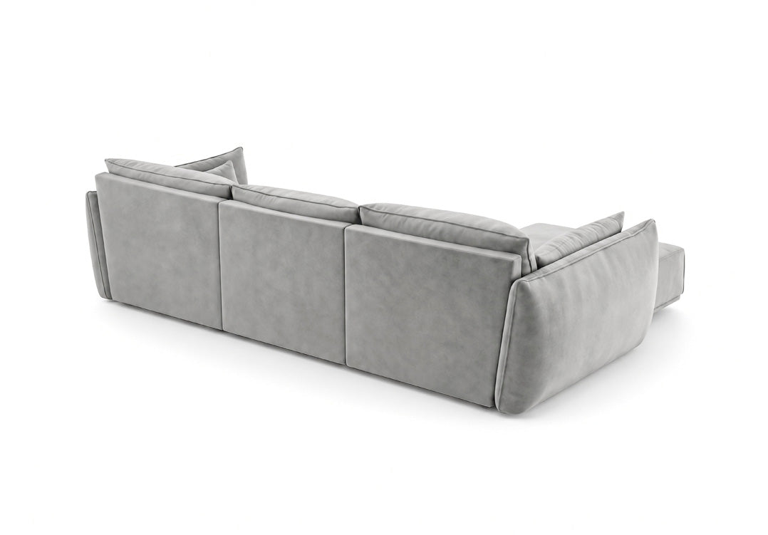 Designer sofa Nuvola L in velvet