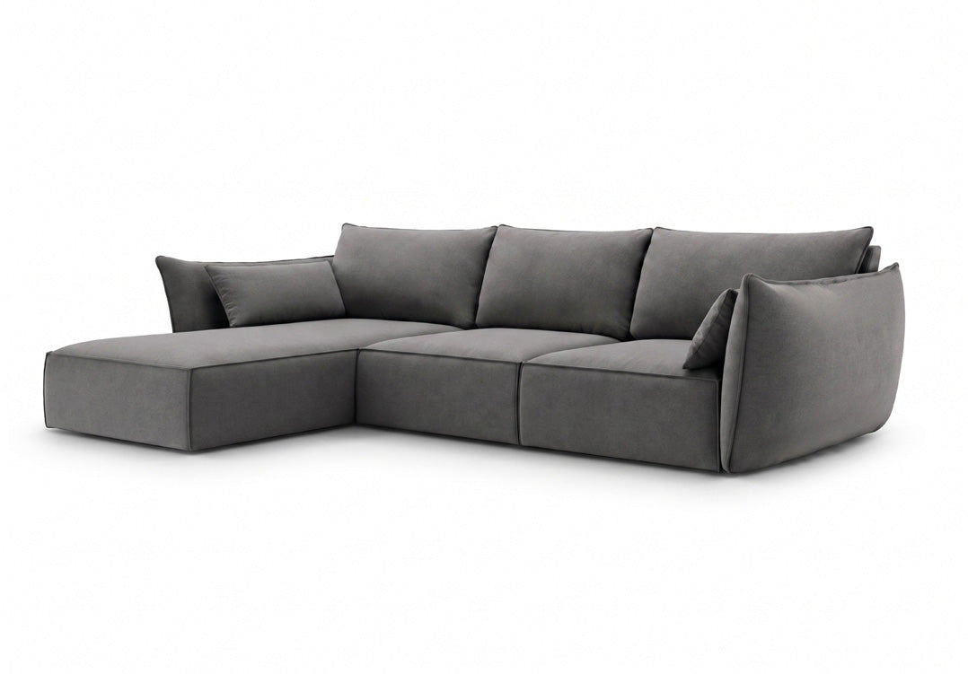 Designer sofa Nuvola L in velvet
