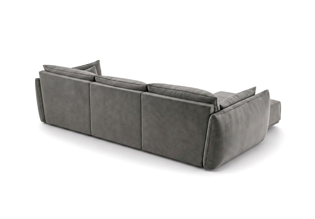 Designer sofa Nuvola L in velvet