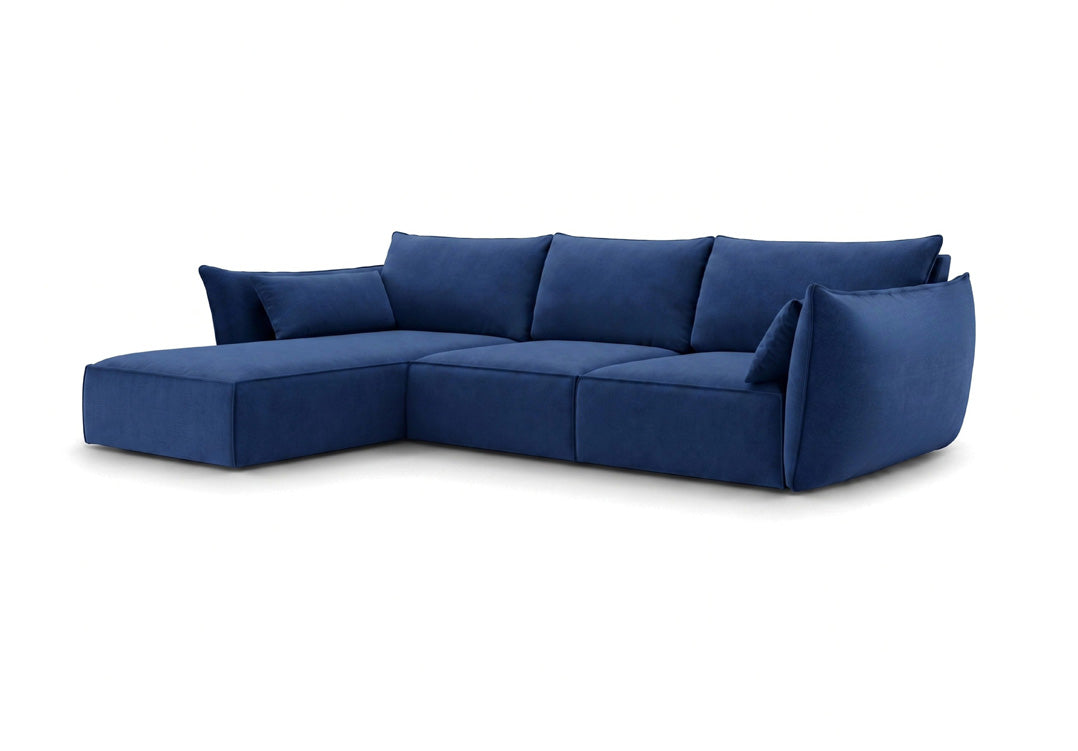Designer sofa Nuvola L in velvet
