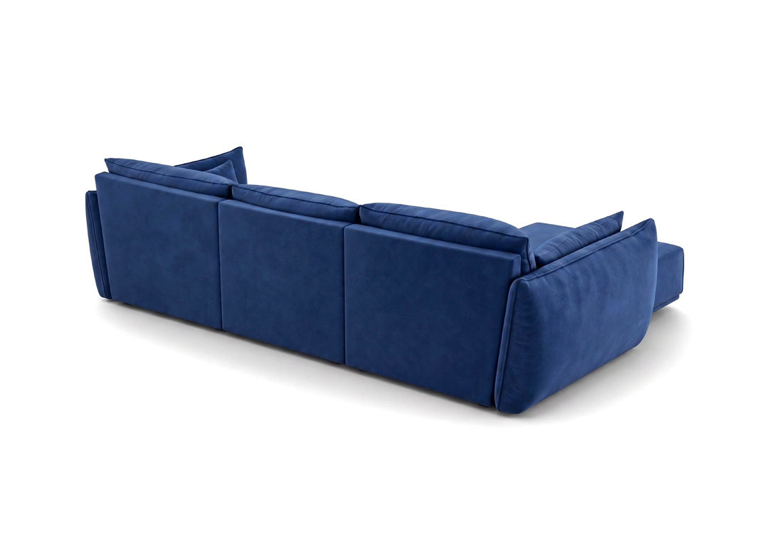 Designer sofa Nuvola L in velvet