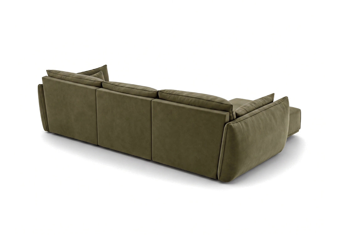 Designer sofa Nuvola L in velvet