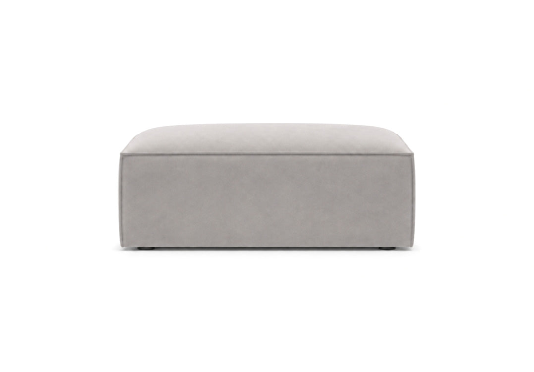 Nuvola side stool in velvet