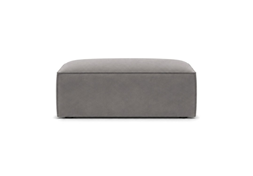 Nuvola side stool in velvet