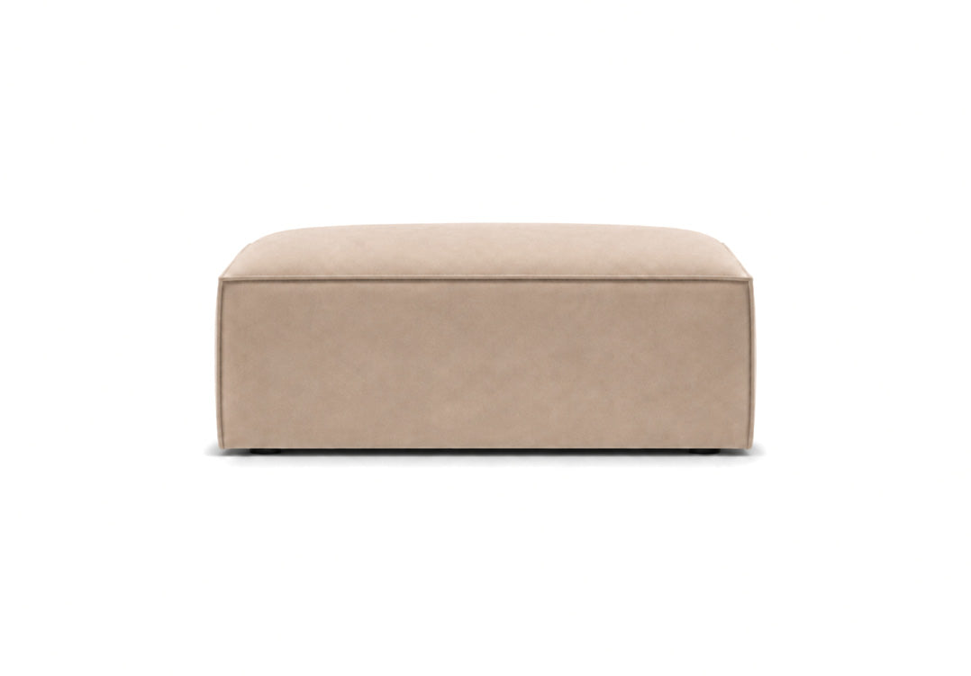 Nuvola side stool in velvet