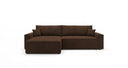Designer Ecksofa Vienna mit Schlaf- und Klappfunktion in Cord