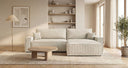 Designer Ecksofa Vienna mit Schlaf- und Klappfunktion in Cord