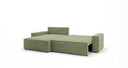 Designer Ecksofa Vienna mit Schlaf- und Klappfunktion in Cord