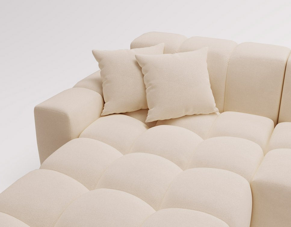 Designer Amber Sofa in Velvet