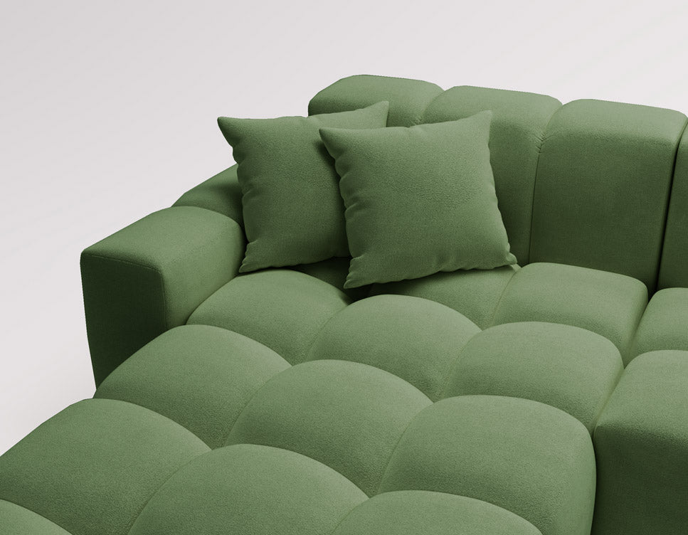 Designer Amber Sofa in Velvet