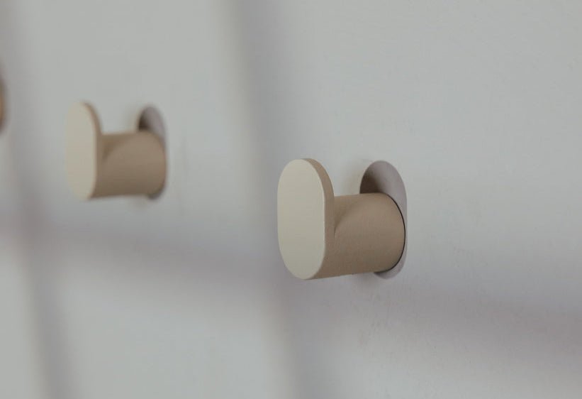 Wardrobe/Clothes Hooks Palo – Minimalist Wall Hooks in Sets of 3 or 6