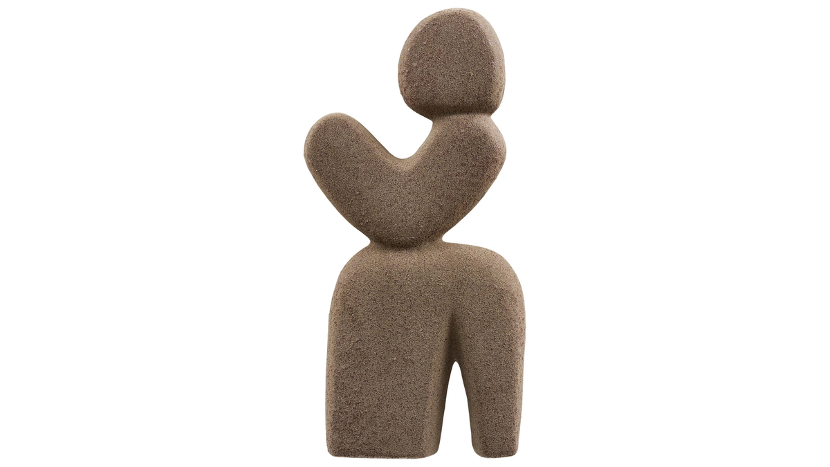 Decorative figurine Mumbai - made of brown ceramic