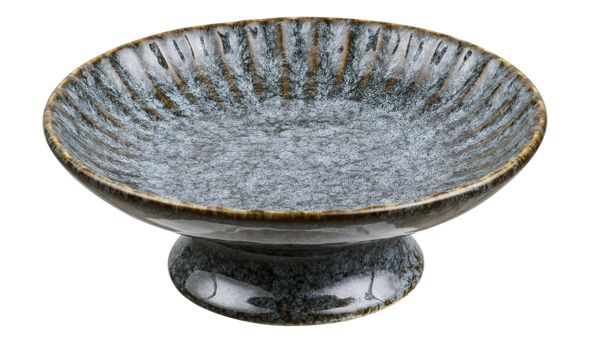 Birdy bowl - made of blue ceramic