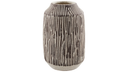 Holiday Vase - made of ceramic in Brown/White