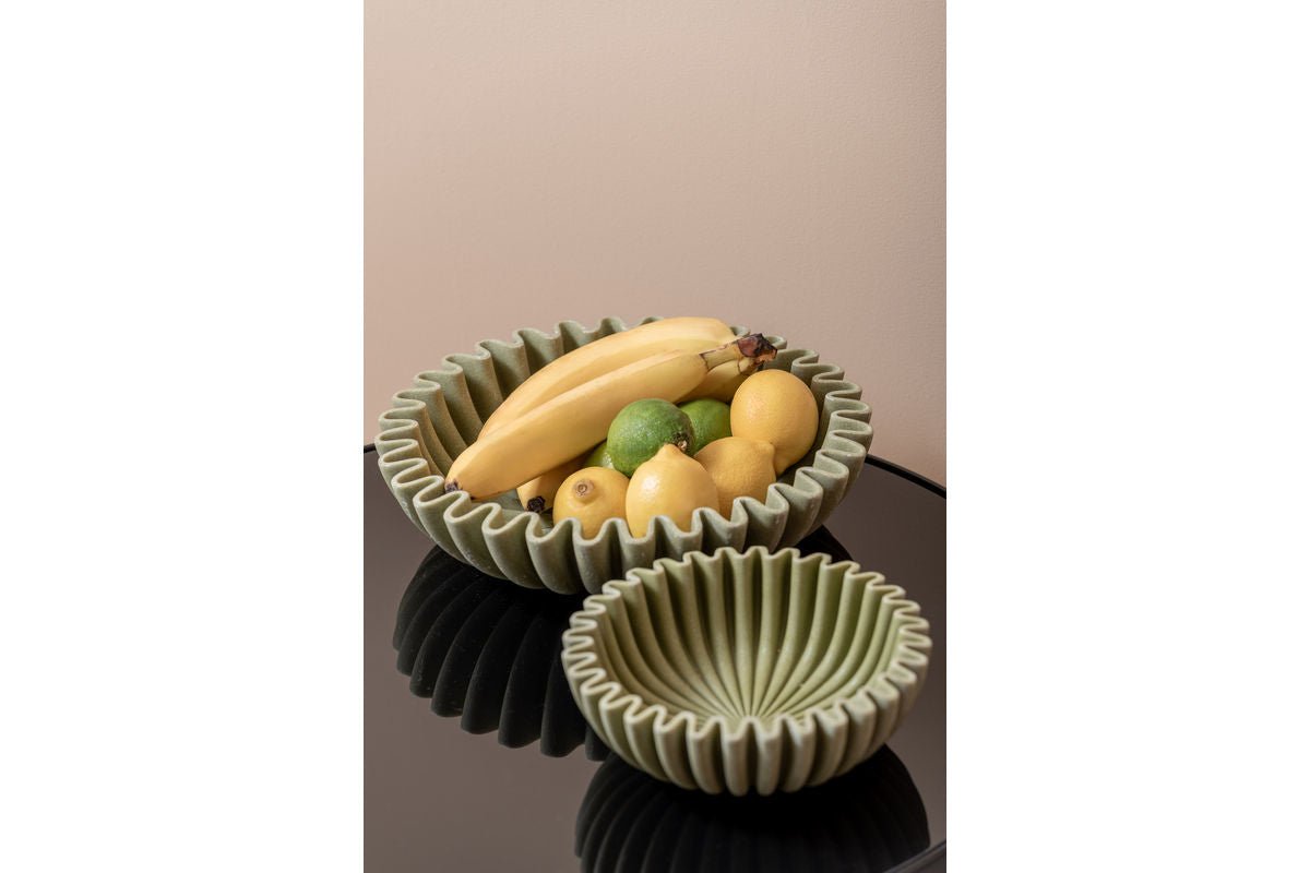 Zorin Small Bowl – Made of Polyresin / Wave Pattern