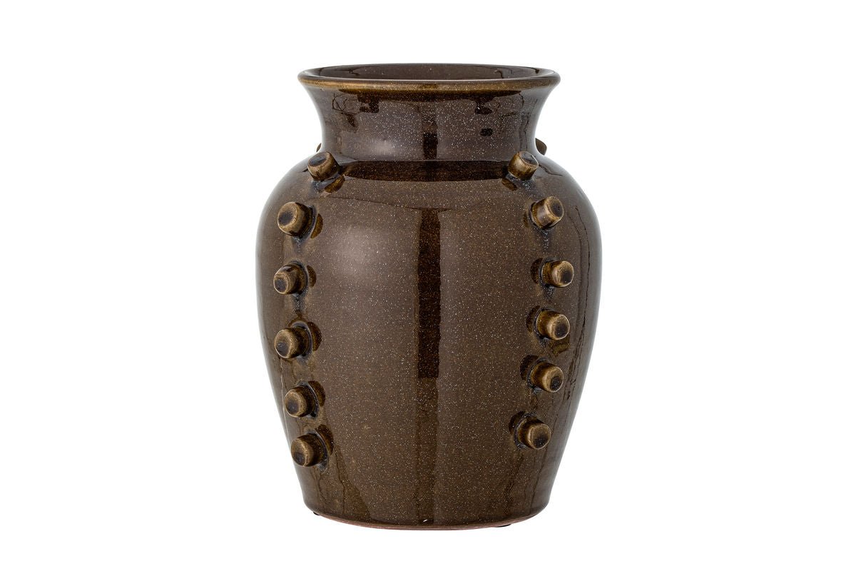 Decorative Vase "Orvella" – Brown Terracotta