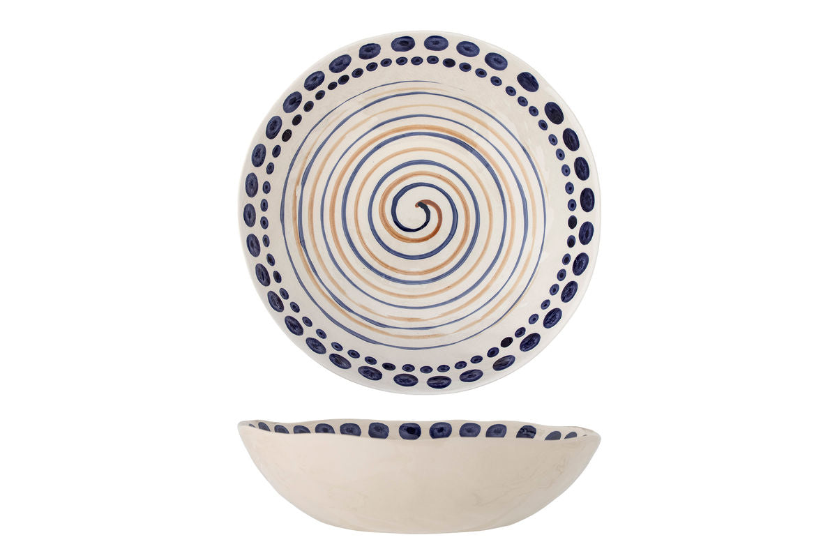 Bowl Sheyma – Hand-painted Stoneware in Color