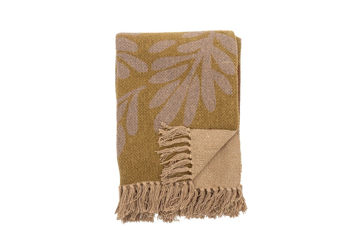 Tauri Throw Blanket – Colorful, made from recycled cotton