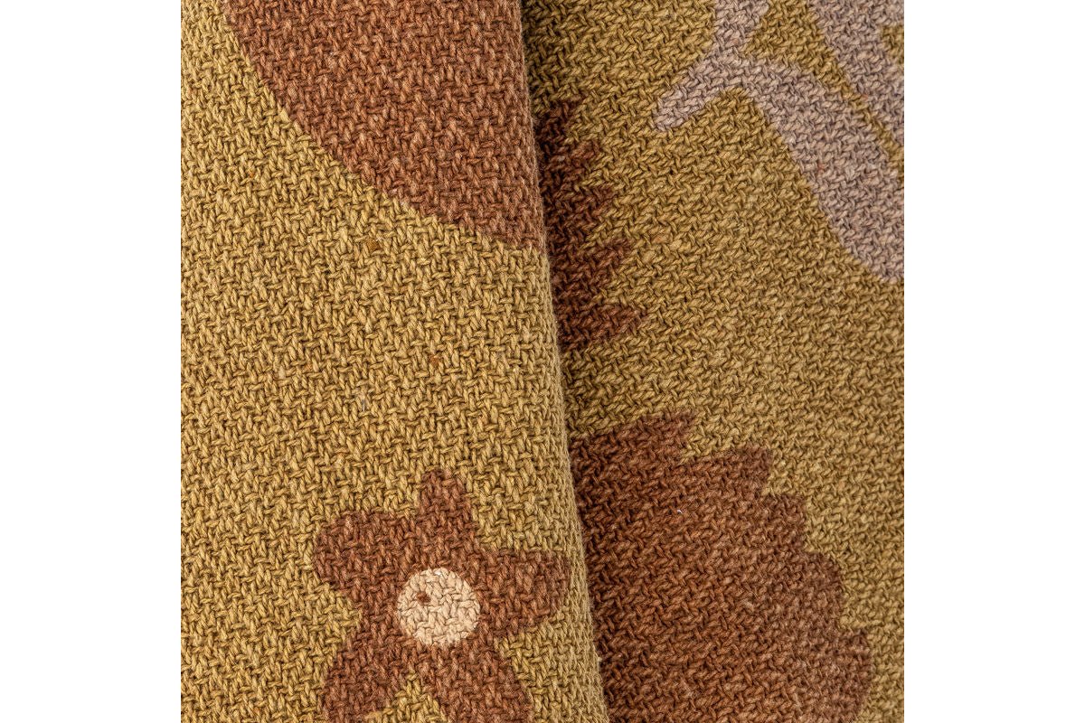 Überwurfdecke Tauri – Bunt, aus recycelter Baumwolle