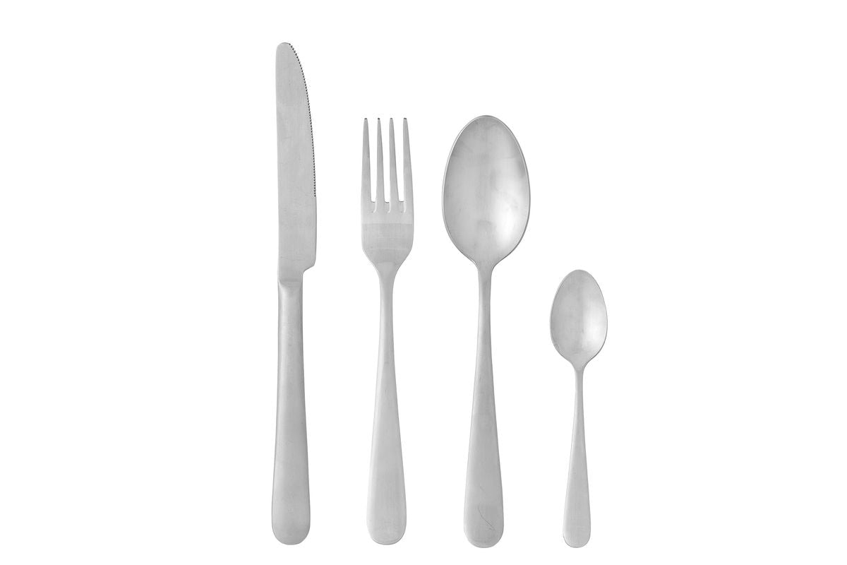 Cutlery Set Aurel – Stainless Steel with Matte Silver Finish