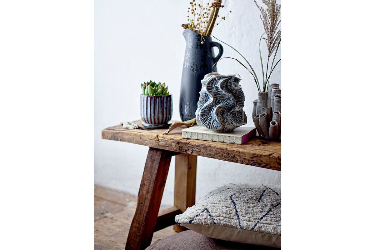 Vase "Noira" – Stoneware in Black