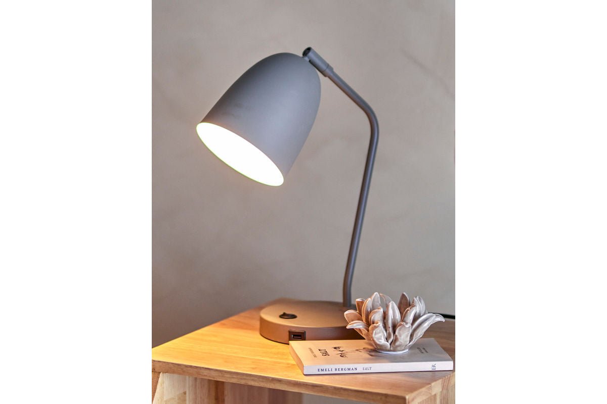 Table lamp Myla - Gray Beige