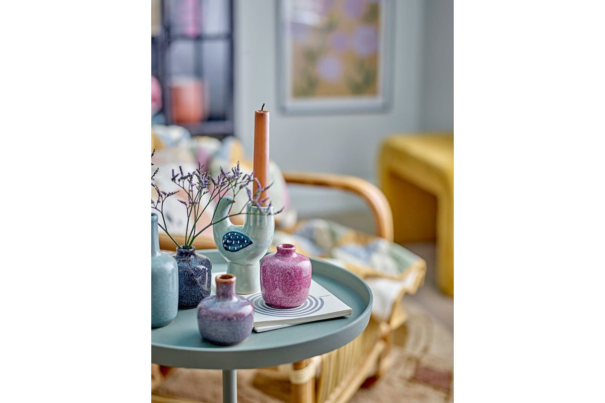 Vase Set "Marilo" – Colorful Stoneware (7-piece)