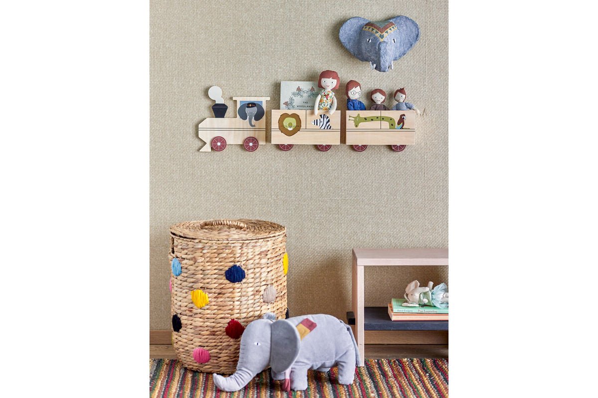 Children's Stool Nina – Step Stool Made of Beech Wood for Bathroom & Kitchen
