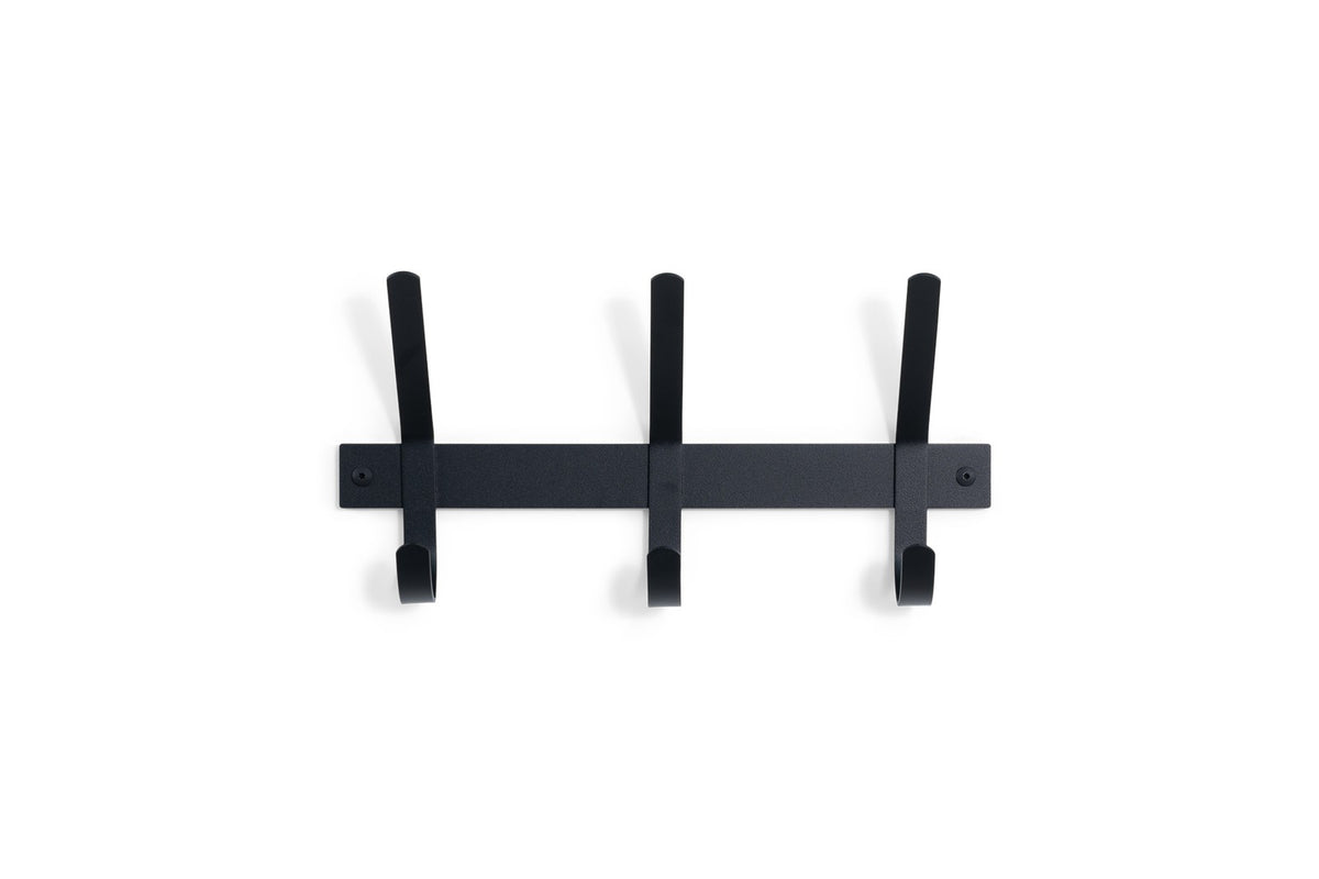 Designer Wandgarderobe Trino - Schwarz