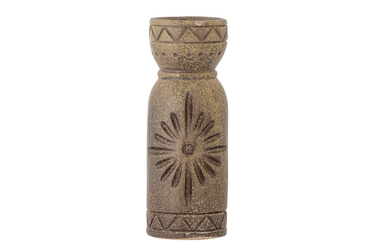 Vase "Terra" – Brown Stoneware