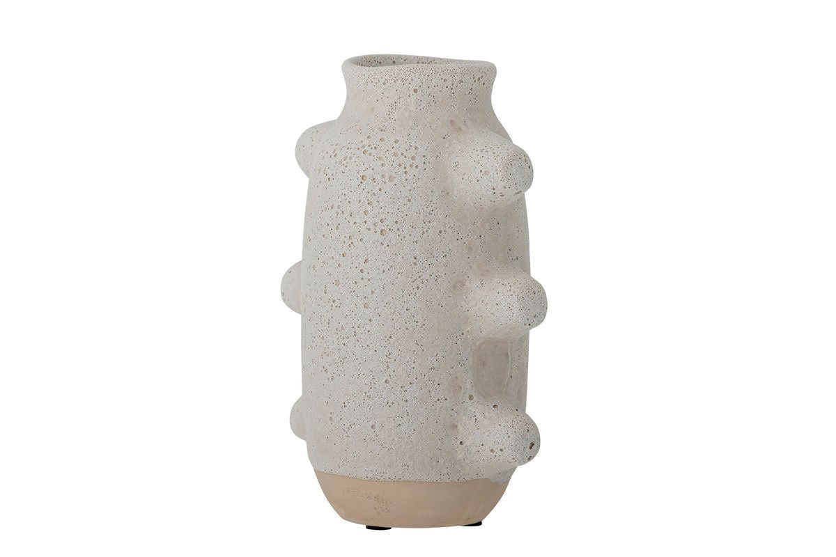 Vase "Brisku" - gray ceramic vase