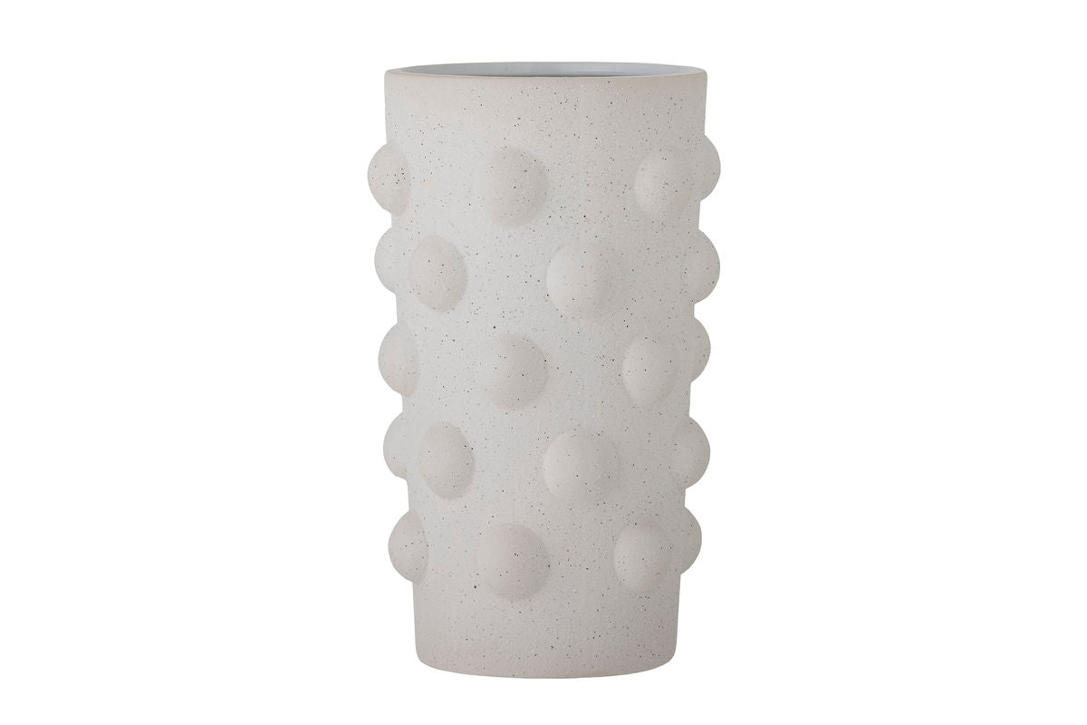 Vase "Nayela" – White Stoneware