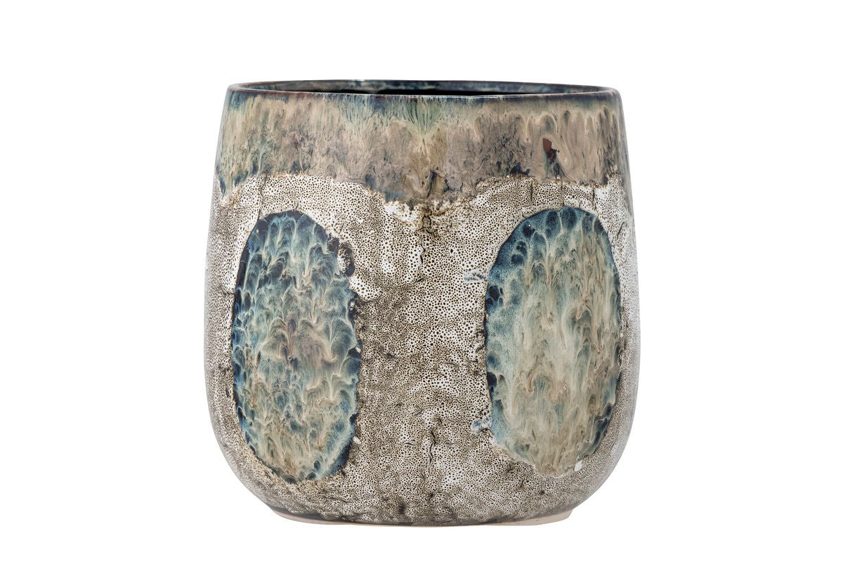 Flower Pot Topia – Hand-Painted Stoneware