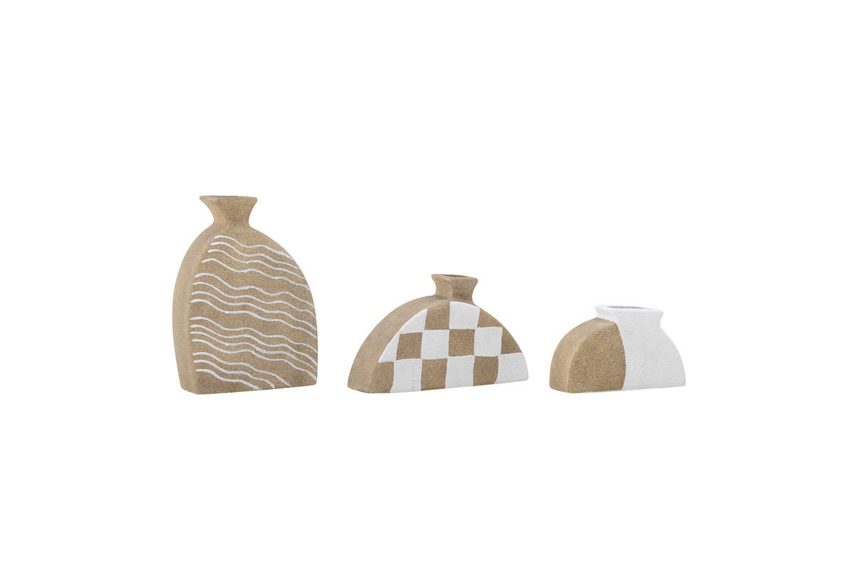 Vase Set (3-piece) "Nauta" – Terracotta