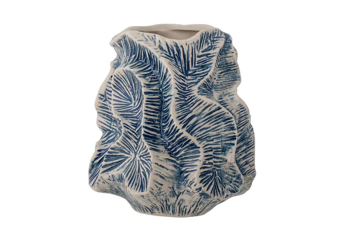 Vase "Calira" – Blue Stoneware
