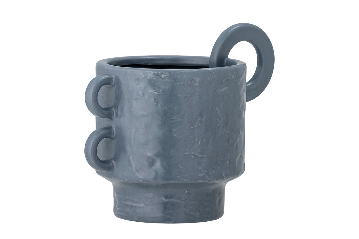 Flower Pot Svala – Stoneware in Blue