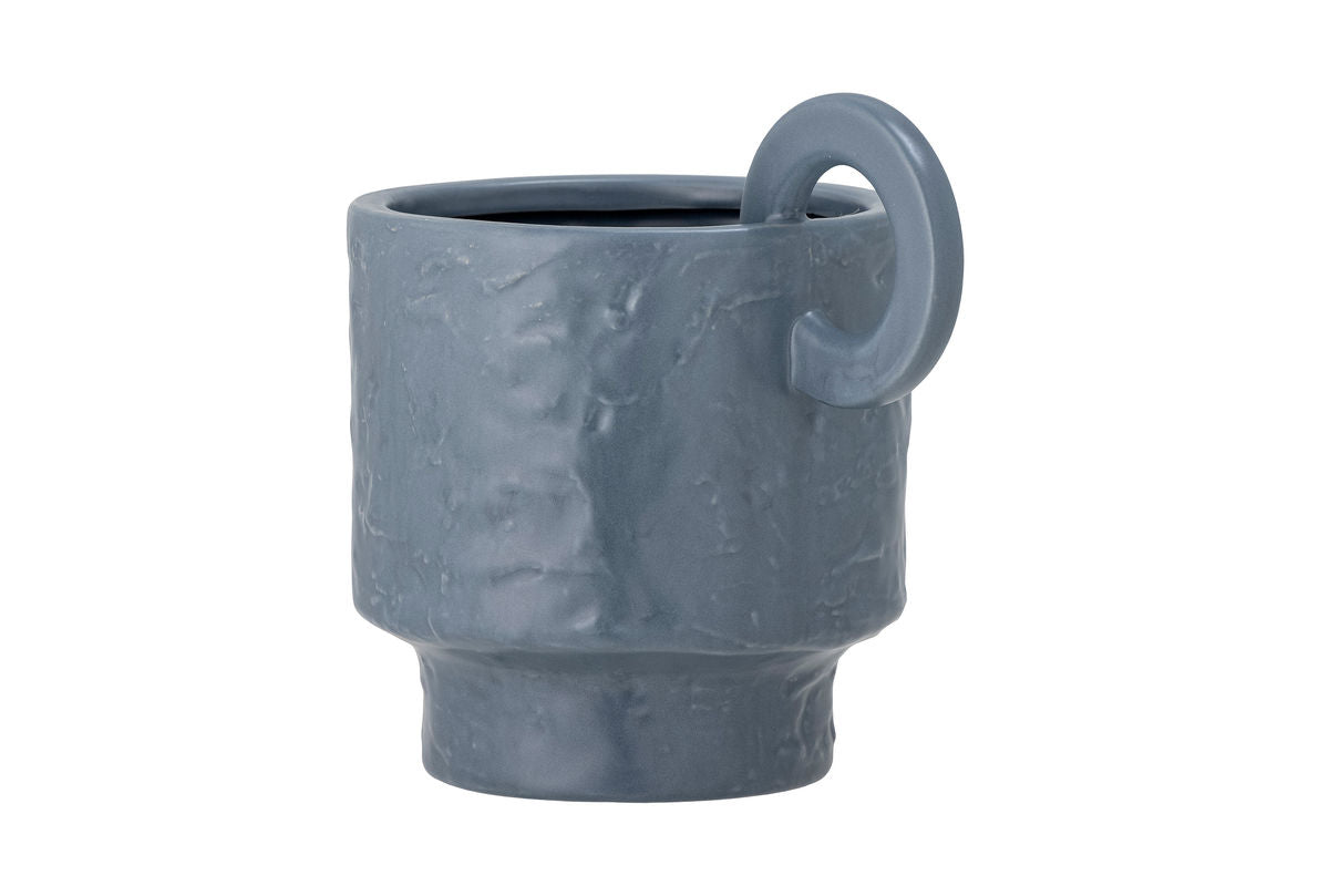 Flower Pot Svala – Stoneware in Blue
