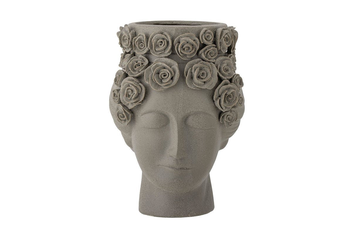 Vase "Selin" – Gray Stoneware