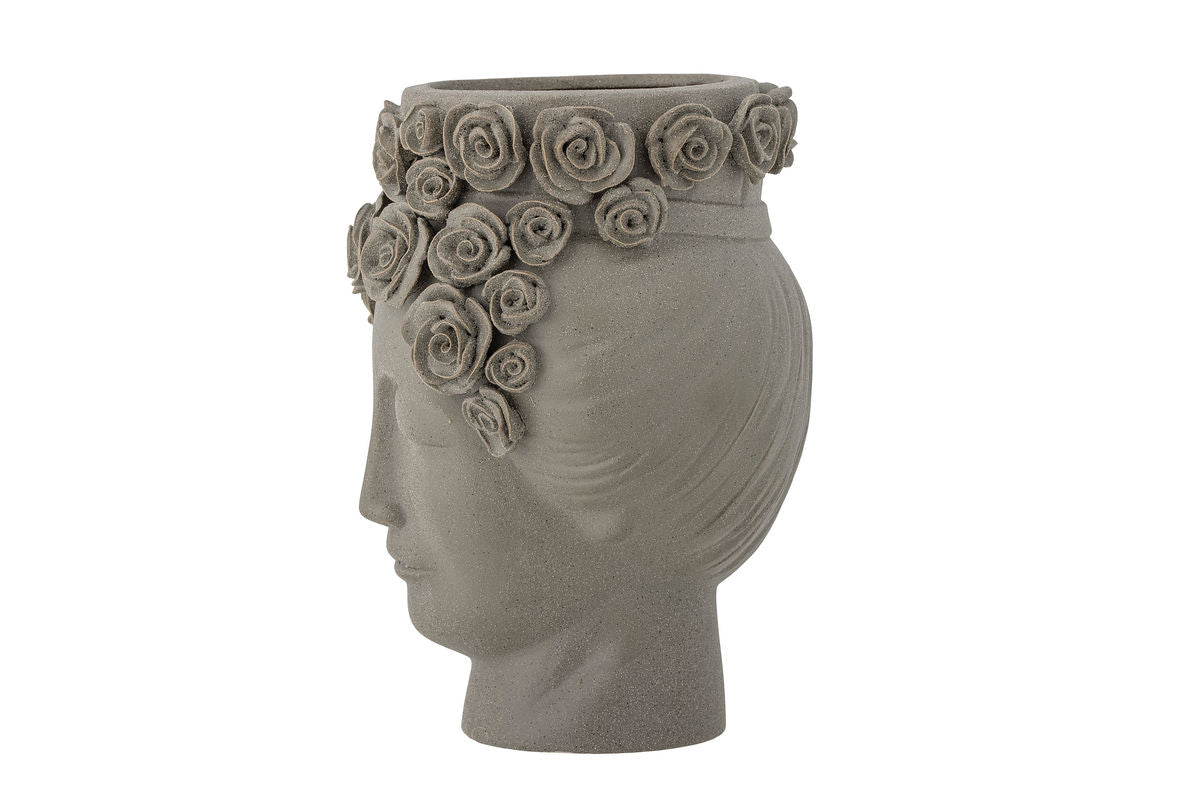 Vase "Selin" – Gray Stoneware