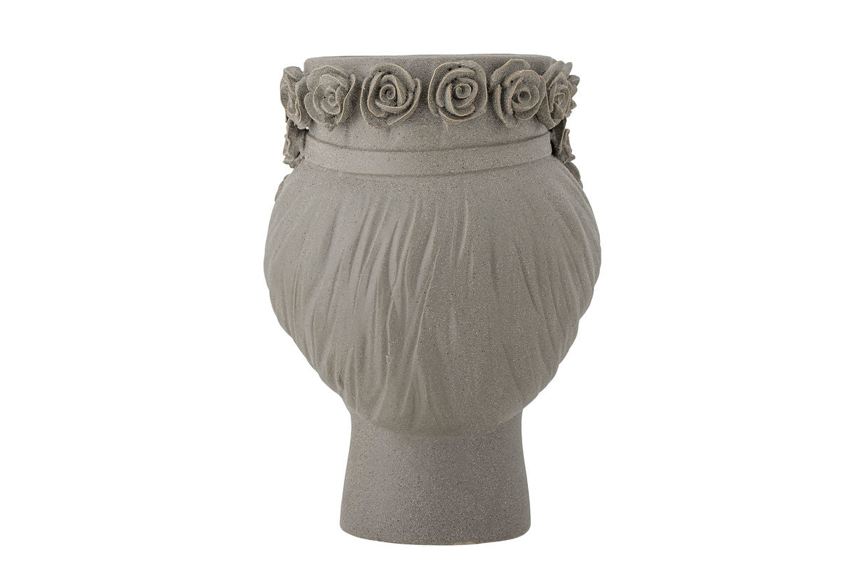 Vase "Selin" – Gray Stoneware