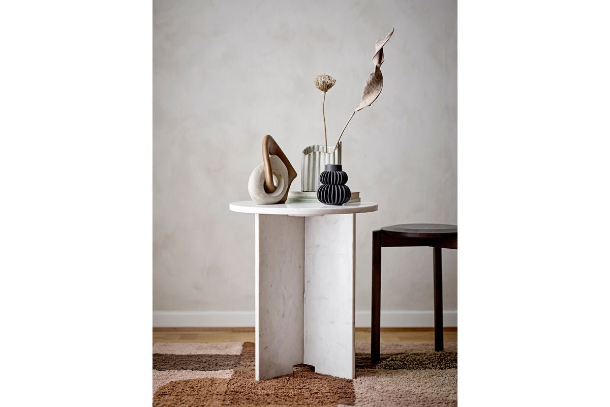 Vase Set "Caloma" – Brown Stoneware (2-piece)