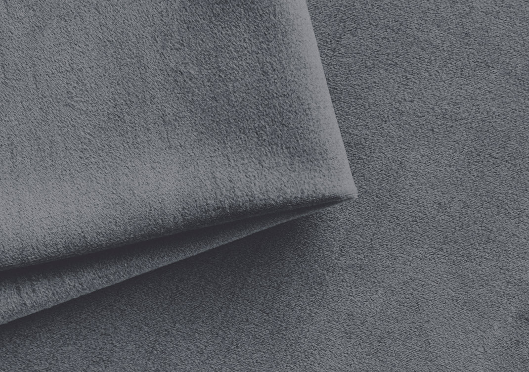 Designer upholstered bed Prestige in velvet with storage
