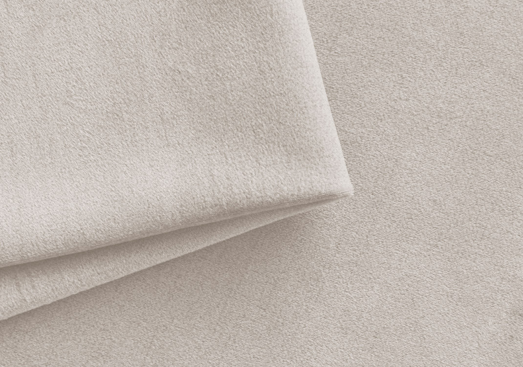 Designer upholstered bed Prestige in velvet with storage
