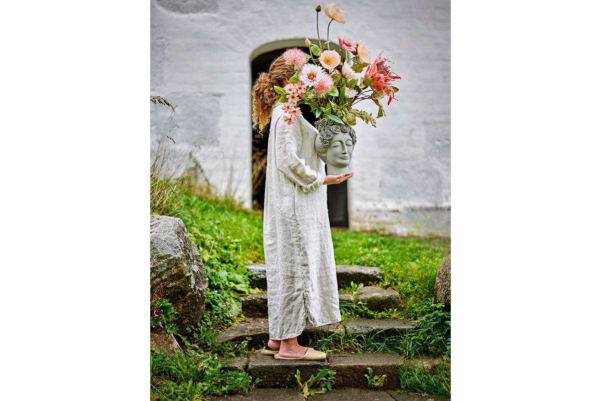 Vase "Selin" – Gray Stoneware